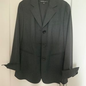 Grey suit jacket